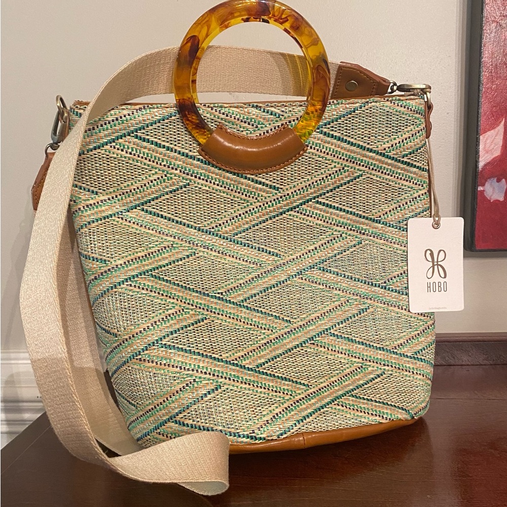 HOBO woven bucket bag NWT